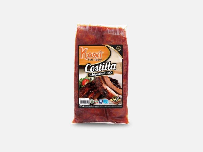 COSTILLA CON BBQ Y CHIPOTLE