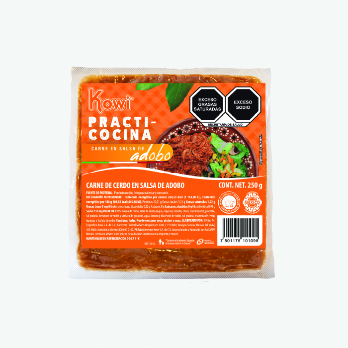 CARNE EN SALSA DE ADOBO 250 G.
